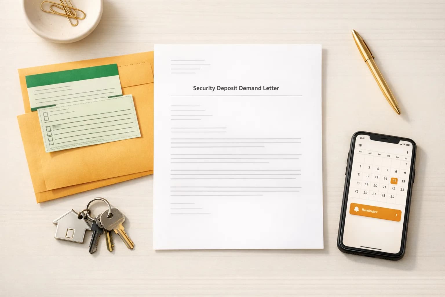 Featured image for: Demand Letter for Security Deposit in Texas
