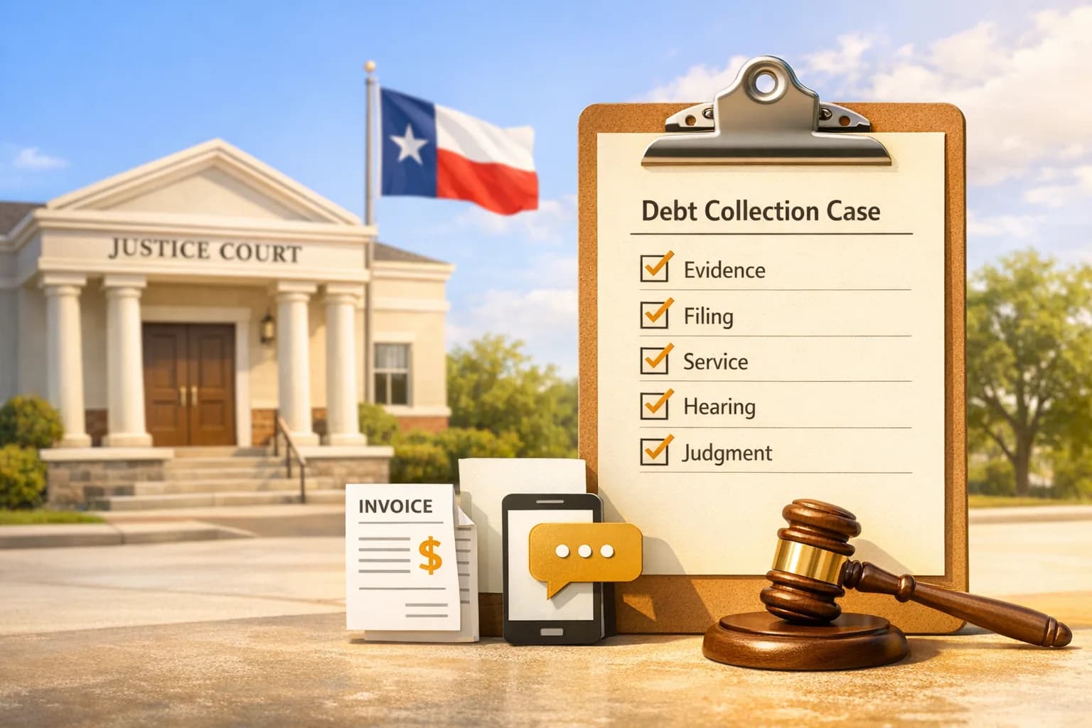 Featured image for: Recovering Debt in Texas Small Claims Court Guide
